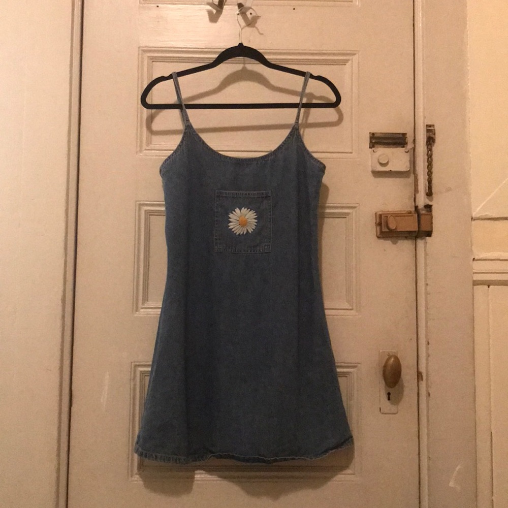 Jean sunflower dress